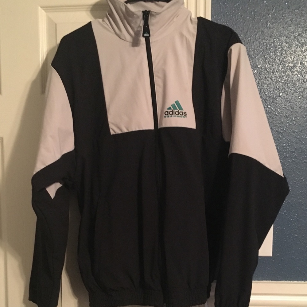 Vintage Adidas windbreaker jacket